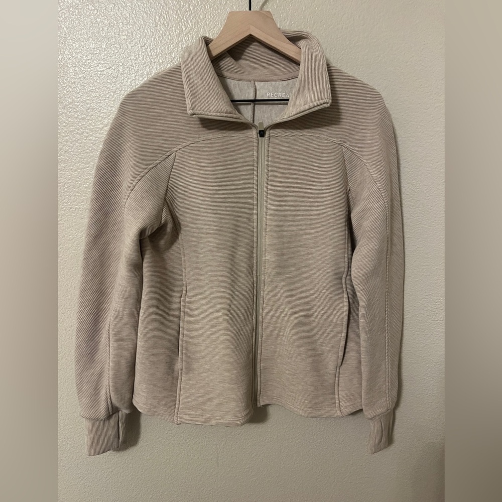 Thread & Supply Oatmeal Pale Heather Celeste Jacket - Picture 1 of 7